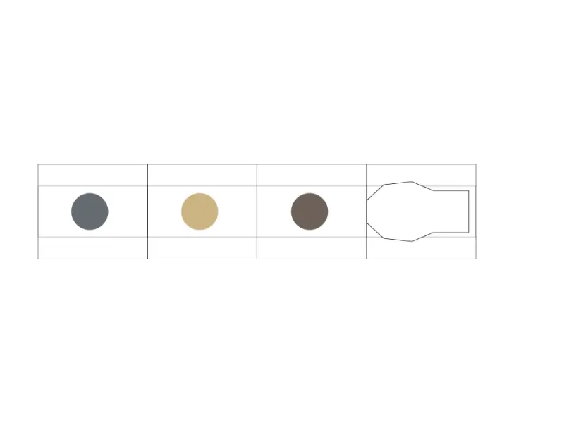 MU Inky Pen 04 - Brown Beige Black