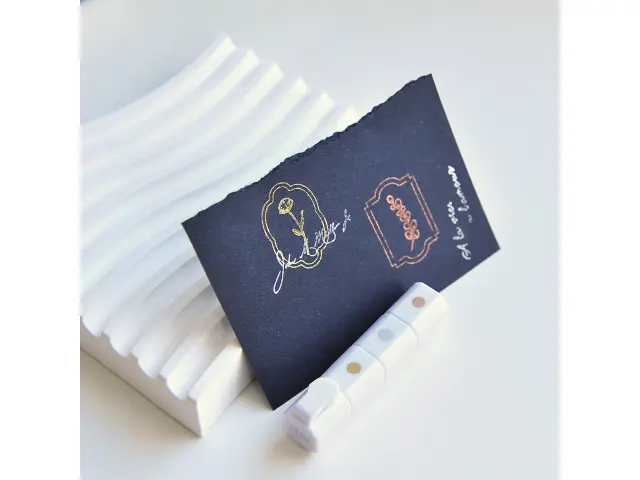 MU Inky Pen Metallic 01 - Gold Silver Copper