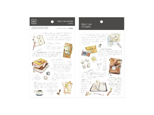 MU Print-On Transfer Stickers 238 - My Dear Journal