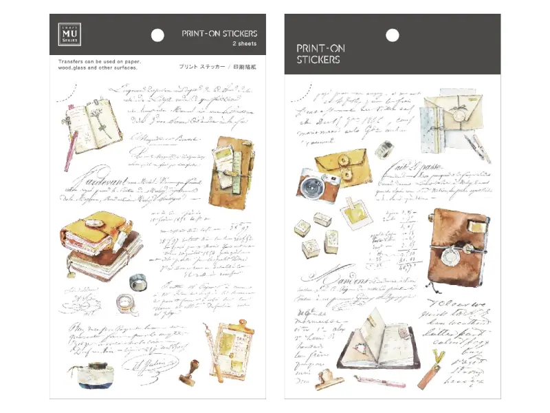 MU Print-On Transfer Stickers 238 - My Dear Journal