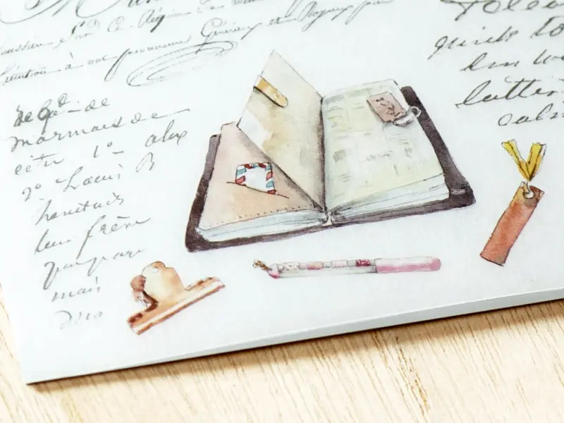 MU Print-On Transfer Stickers 238 - My Dear Journal