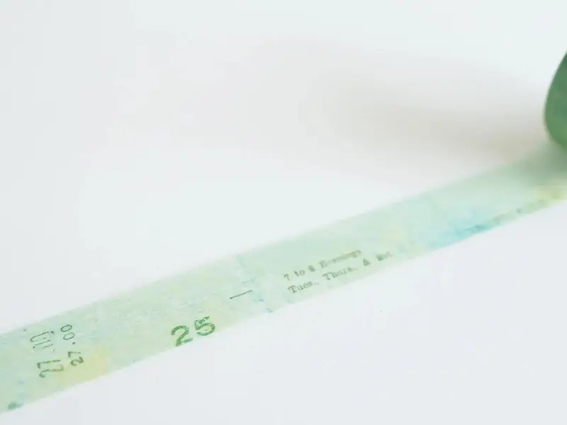 Yohaku Washi Tape Y131 - Midorinooka
