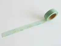 Yohaku Washi Tape Y131 - Midorinooka