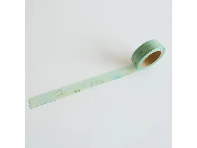 Yohaku Washi Tape Y131 - Midorinooka