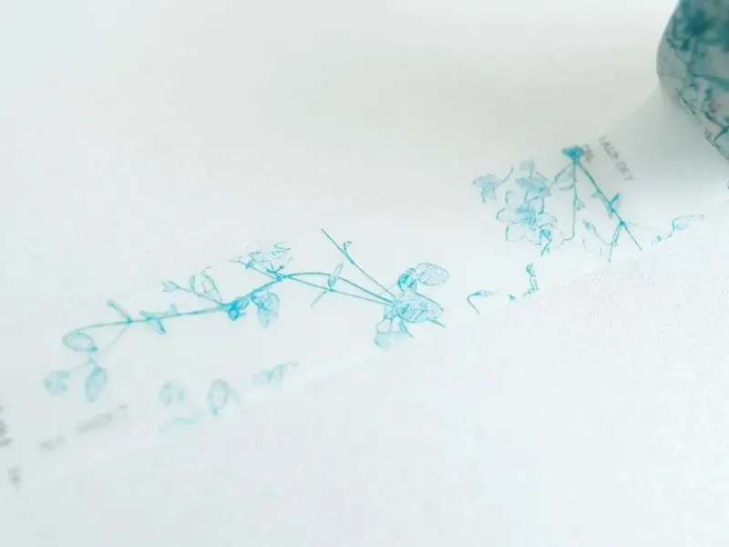 Yohaku Washi Tape Y130 - Clematis