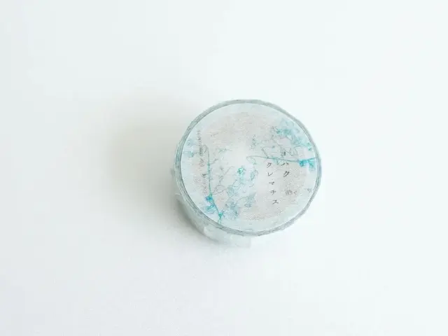 Yohaku Washi Tape Y130 - Clematis