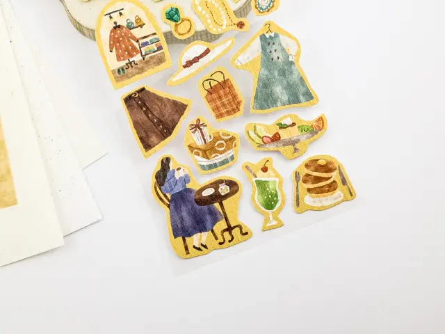 Mindwave  Paper Sticker Girls - Shopping