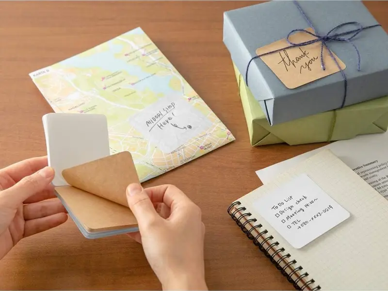 Midori Sticky Notes - Plain
