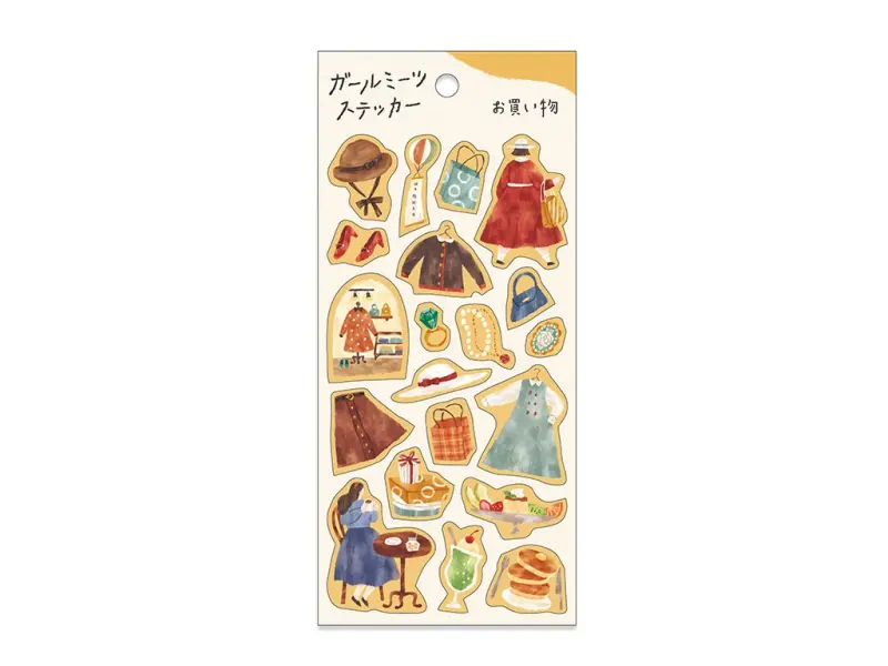 Mindwave  Paper Sticker Girls - Shopping