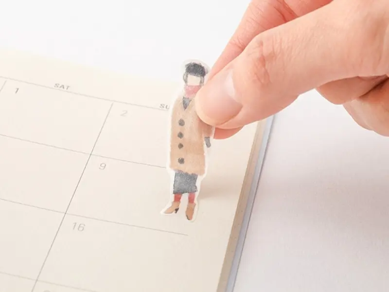 Midori Planner Stickers 2 Sheets - Fashion