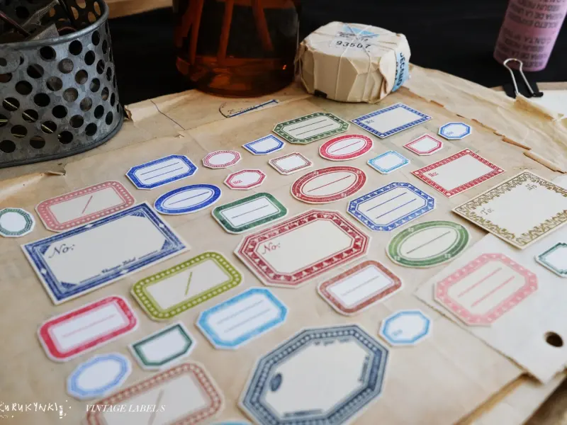 Kurukynki Label Stamp - Small