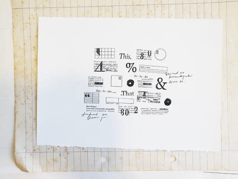 Kurukynki Blindxx AB Stamp Set