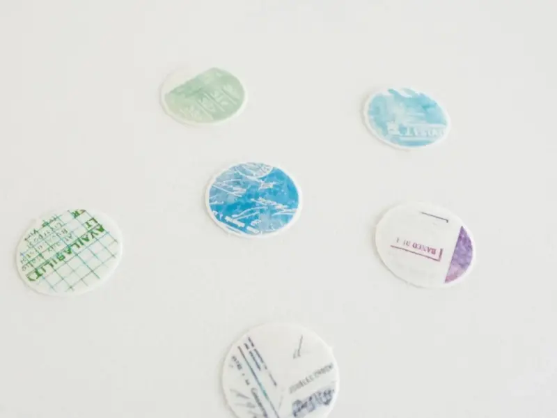 Yohaku Flake Stickers F010 - Theme
