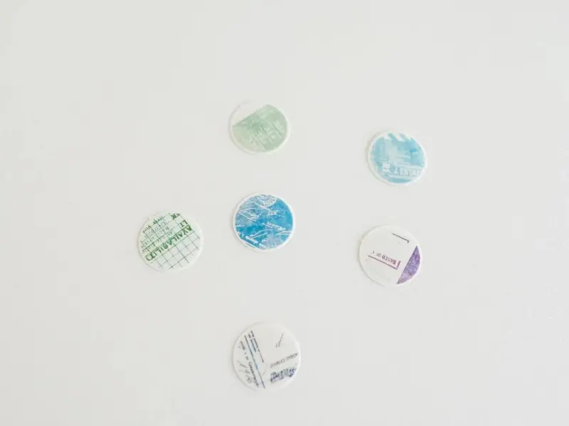 Yohaku Flake Stickers F010 - Theme