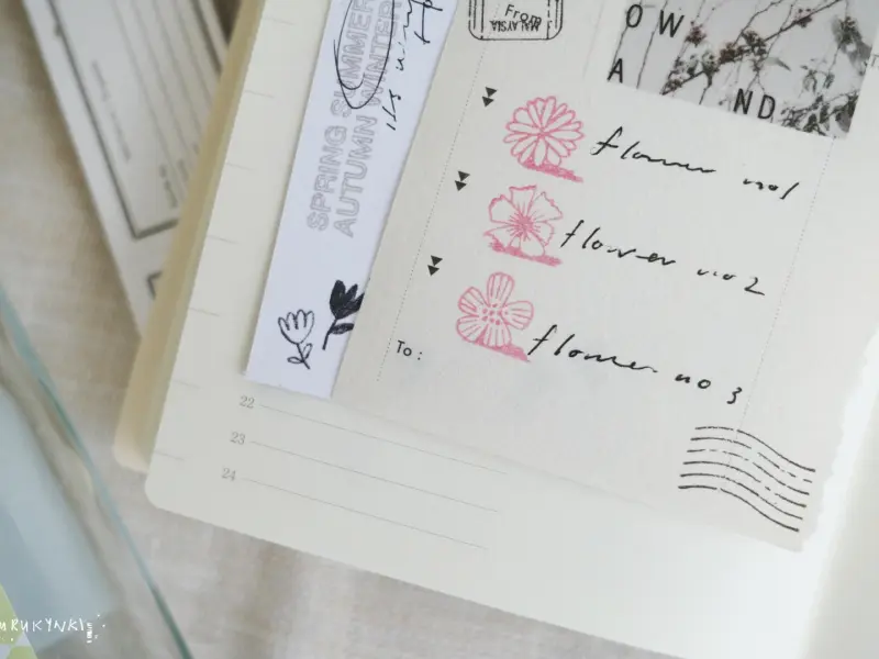 Kurukynki Stamp Set - Flower