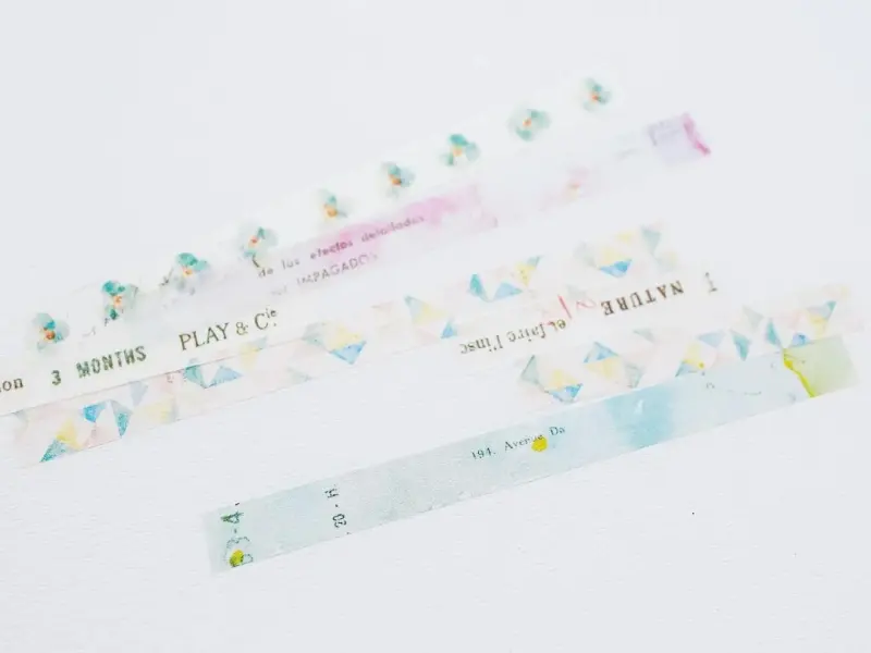 Yohaku Slim Washi Tape L015 - Hanazono