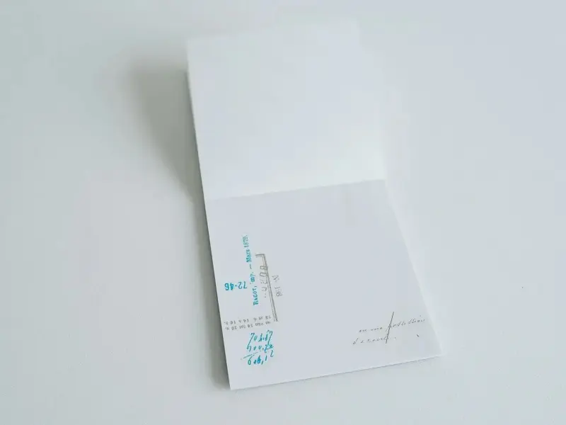 Yohaku Memo Message M112 - Journal