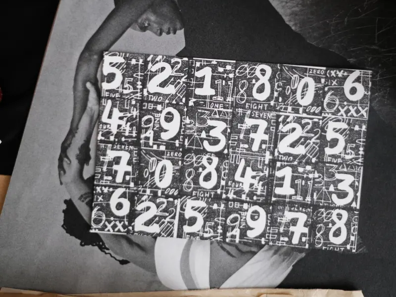 Kurukynki Numeric Stamp Set - Large