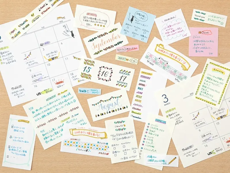 Midori Paintable Rotating Stamp  - 12 Months