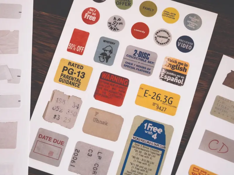 Jr.journal Stickers - Price Tags