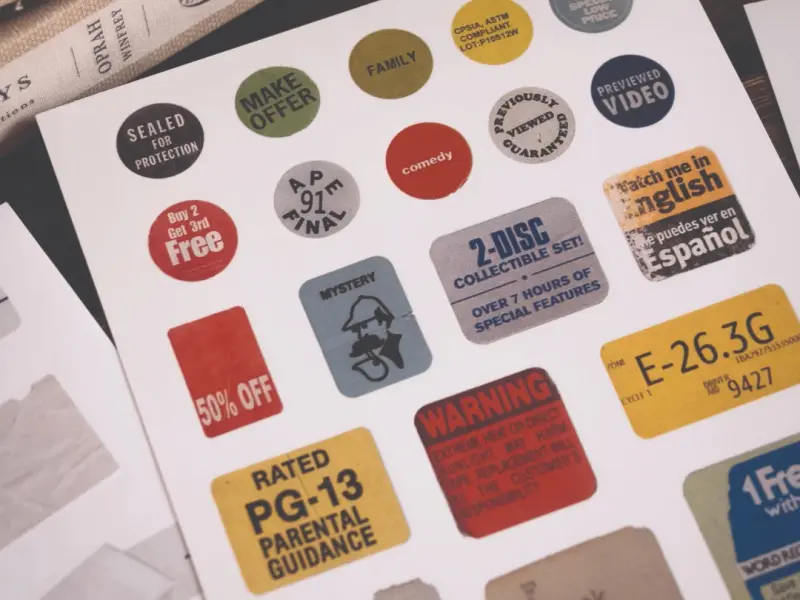 Jr.journal Stickers - Price Tags