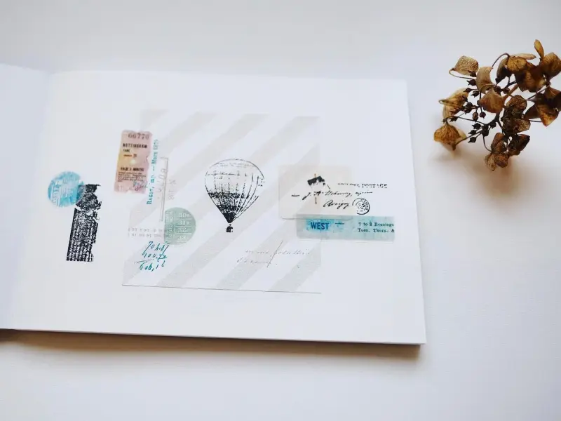 Yohaku Stamp S076 - Journal