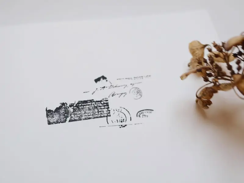 Yohaku Stamp S076 - Journal