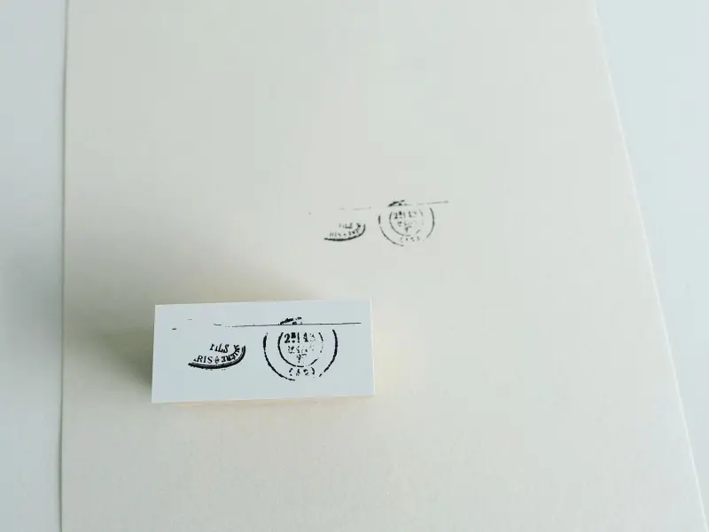 Yohaku Stamp S076 - Journal