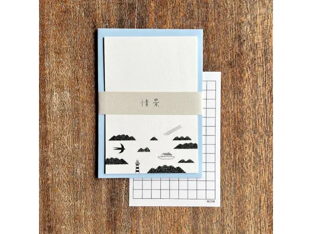 Mizushima x ShunShun Letter Set - Seto Inland Sea