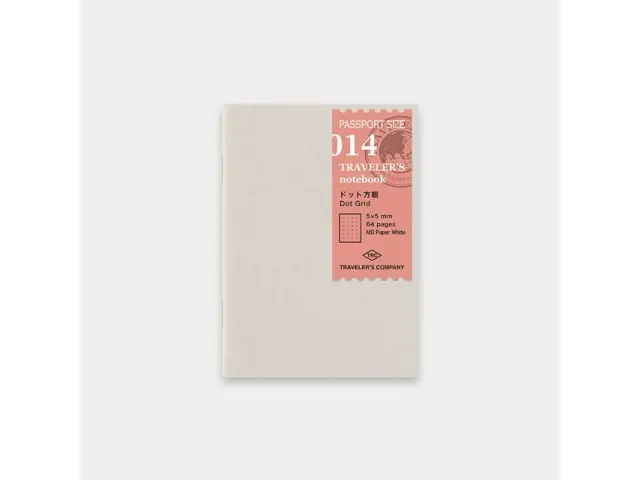 014. Dot Grid Refill Passport Traveler's Notebook