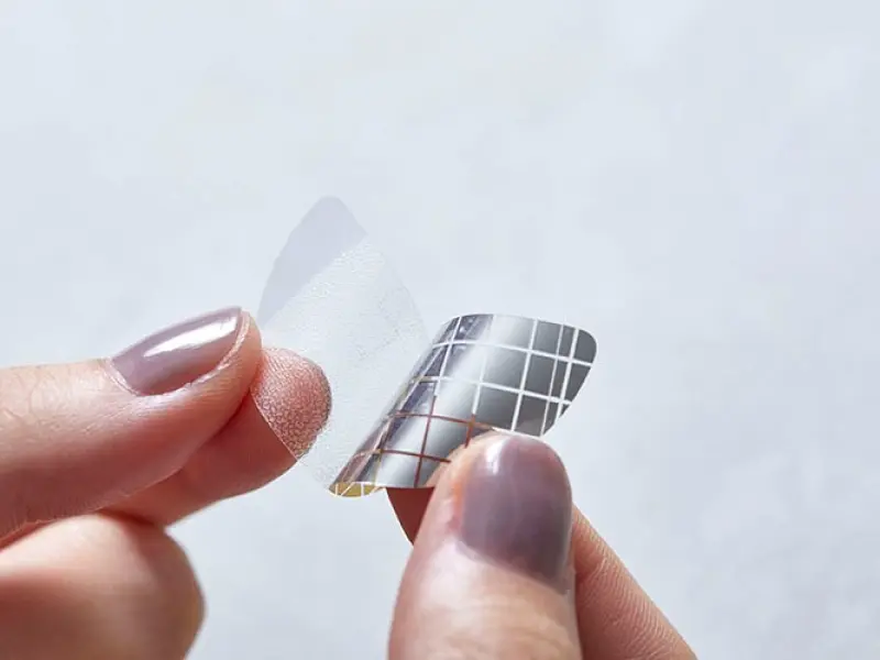 COFFRET Clear Stickers Square - Forest Green