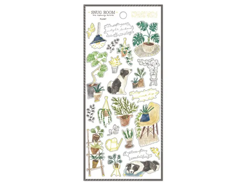 Mindwave Washi Stickers Snug Room - Plant