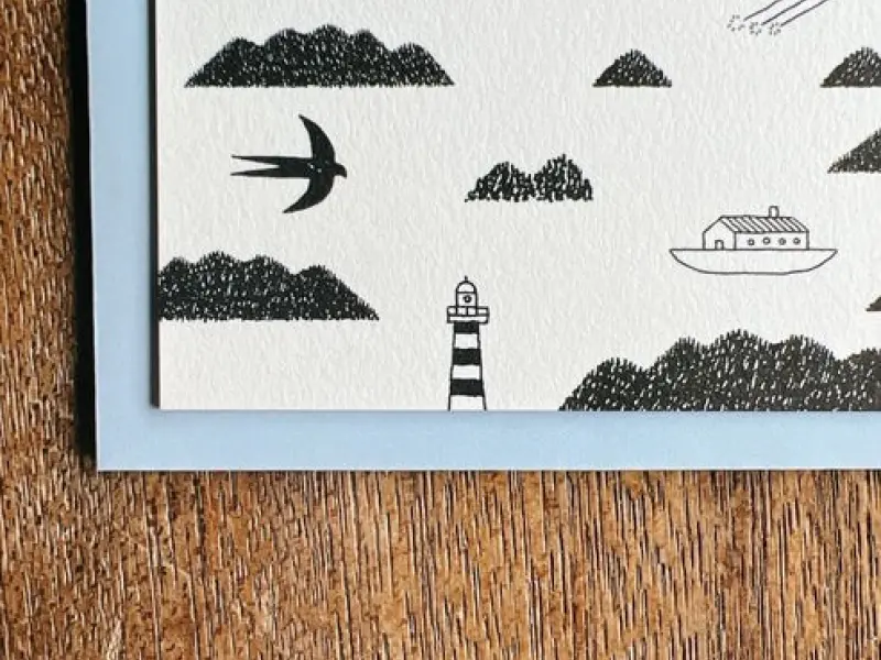 Mizushima x ShunShun Letter Set - Seto Inland Sea