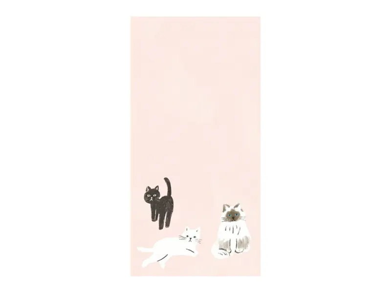 Furukawa Paper Letter Set Mino Washi - Cat