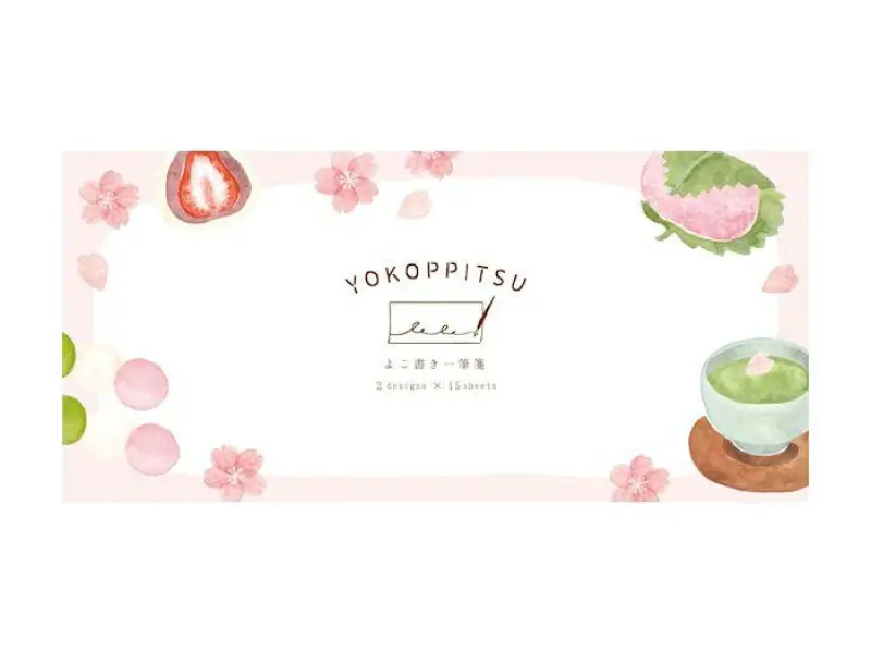 Furukawa Spring Limited One-Stroke Notepad - Japanese Sweets