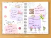 Beverly Sticky Notes - Peaceful Bouquet L
