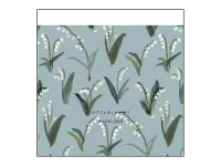 EL COMMUN Square Memo Pad - Lily Of The Valley