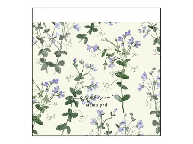 EL COMMUN Square Memo Pad - Sweet Pea