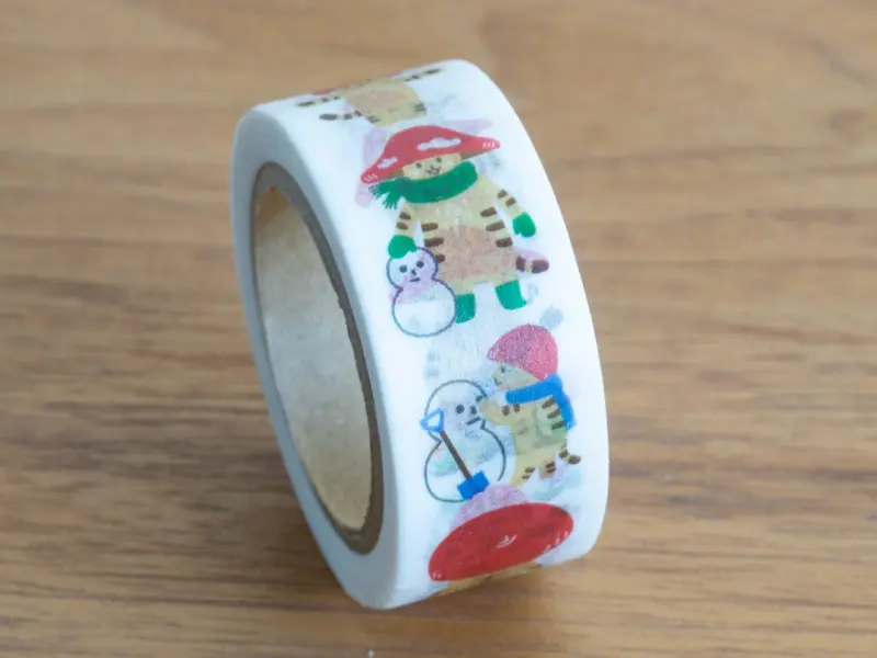 4Legs Washi Tape - Mushroom Cat