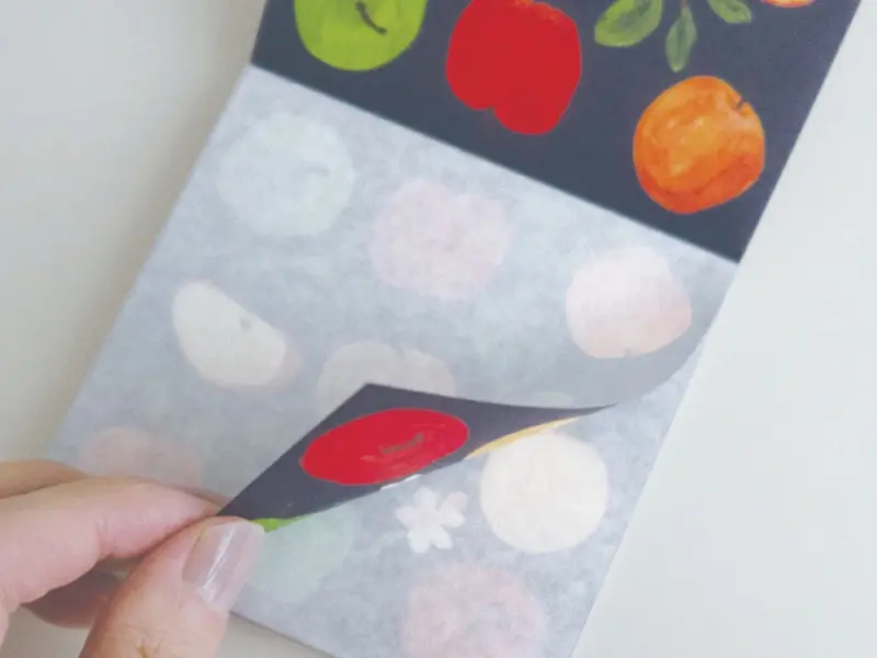 EL COMMUN Square Memo Pad - Lily Of The Valley