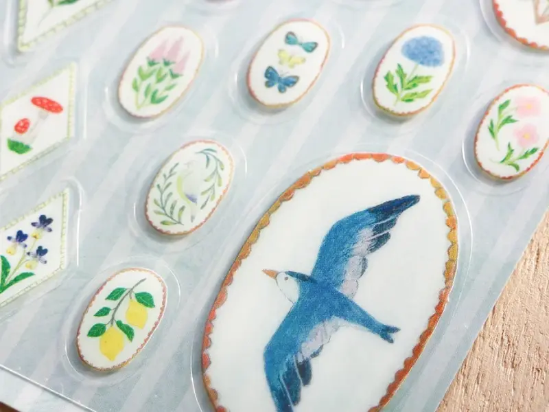 Cozyca x Midori Asano Clear Stickers - Deer Dream