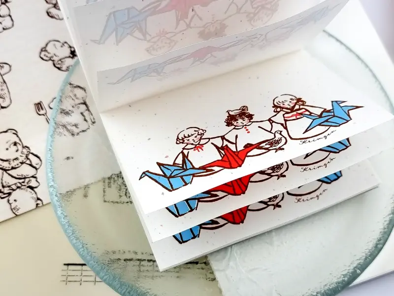 Krimgen Notepad - Origami Crane