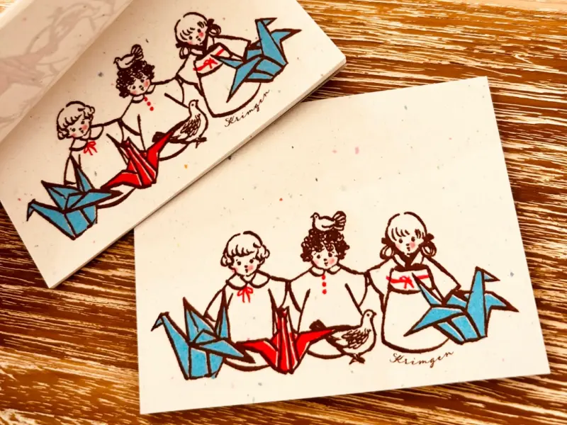 Krimgen Notepad - Origami Crane