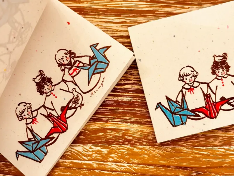 Krimgen Notepad - Origami Crane