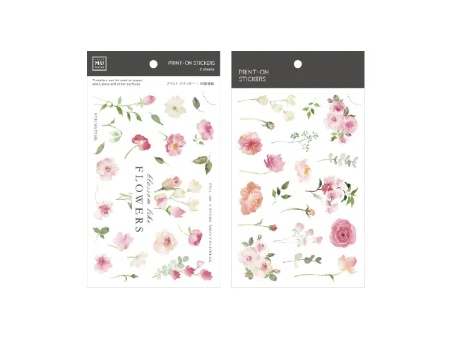 MU Print-On Transfer Stickers 243 - Blush Pink