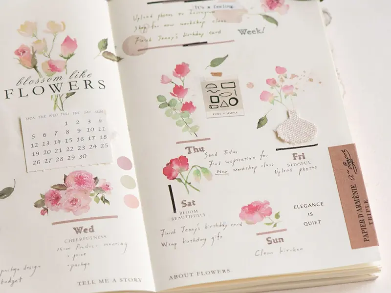 MU Print-On Transfer Stickers 243 - Blush Pink