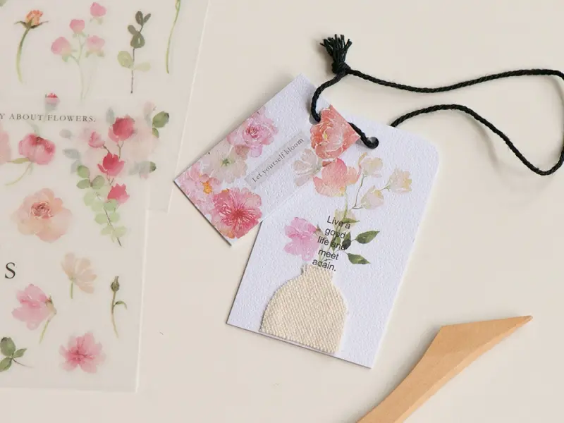 MU Print-On Transfer Stickers 243 - Blush Pink