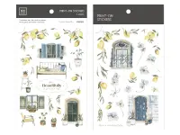 MU Print-On Transfer Stickers 245 - Lemon Courtyard