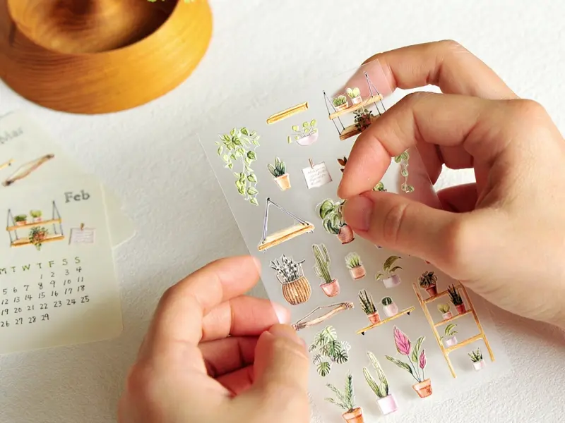 MU Pop-Up Sticker Houseplants - No.1