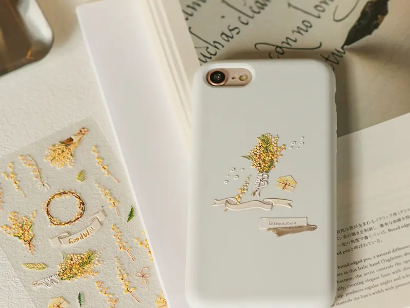 MU Pop-Up Sticker Mimosa Flower - No.2